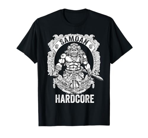 Samoan Ropa Samoana Hard Core Samoa Camiseta