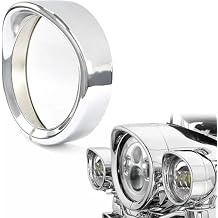 SKTYANTS 7 inch Motorcycle Trim Ring 7" inch Headlight For Motorcycle 12-14 FLD 94-14 FLHR 86-14-FLST Chrome