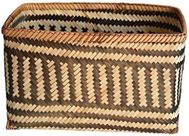 WALNUTA Storage Baskets Flower Pot African Element Toy Sundries Storage Bucket Organizer Laundry Basket Home Decor (Color : A-47x26x28cm)