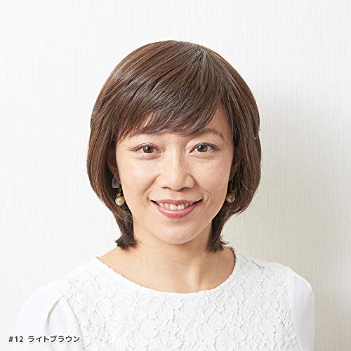 Amazon.co.jp: 【ポイント10倍】ウィッグにみえる帽子 ミディアム 