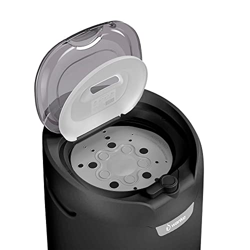 Centrífuga de Roupas 15kg Com Timer Premium Plus Wanke Black 110V
