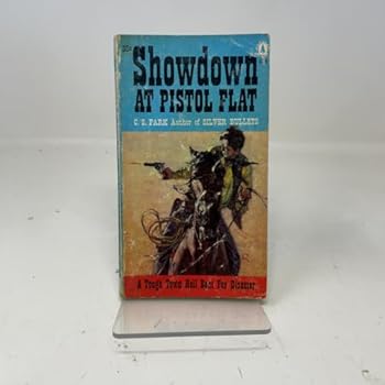 Paperback Showdown at Pistol Flat: A Western Novel Book
