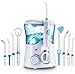Irrigador Dental Professionale con 8 Boquillas Multifuncionales, Jkevow Irrigador Bucal Limpieza Dientes con Capacidad de 600ml, 10 Ajustes de Presión del agua