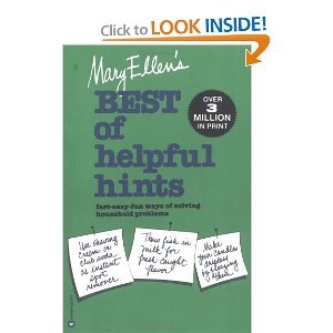 Paperback MARY ELLEN'S BEST OF HELPFUL HINTS fast Easy Fun ways of Solving Household Problems Book