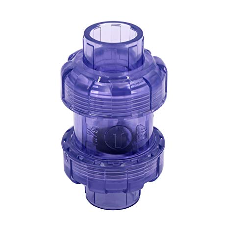 3/4 inch Check Valves, UPVC True Union Swing (No Spring) Check Valves 3/4’’, Slip Swing Full