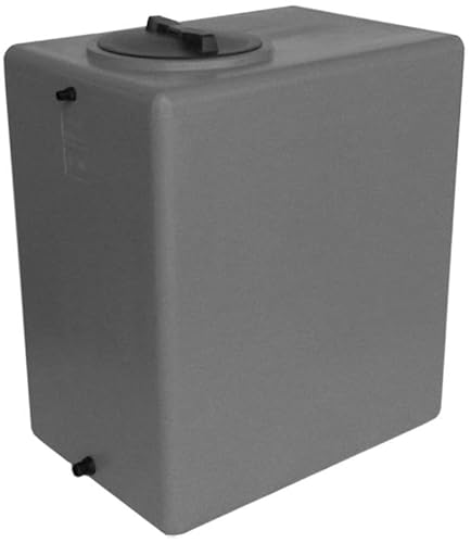 Depósito de Agua Rectangular 500 Litros: Características y Ventajas Depósito de Polietileno para Agua paralelepípedo Rectangular Alto Mod. 300 litros Gris Made in Italy