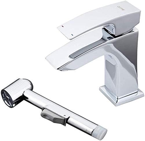 Robinet de lavabo et douchette bidet wc en laiton modèle G1017-1 G1207