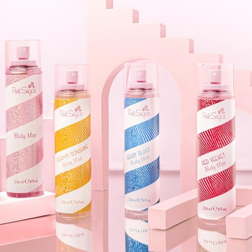 Pink Sugar Eau de Toilette Perfume for Women, Floral + Fruity Scent, Notes of Raspberry, Cotton Candy, and Vanilla, Sweet and Sensual Fragrance - Image 4