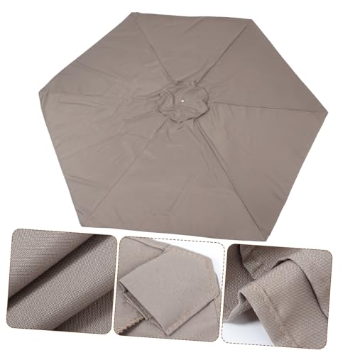 Toile pour parasol central imperméable et résistante aux rayons UV