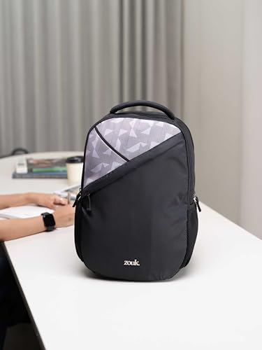 Image of ZOUK Taaran Backpack - Large 2 Compartment Backpack, 18.5L with Spacious Interiors Bags For School, Office, College, Gift For Men & Women