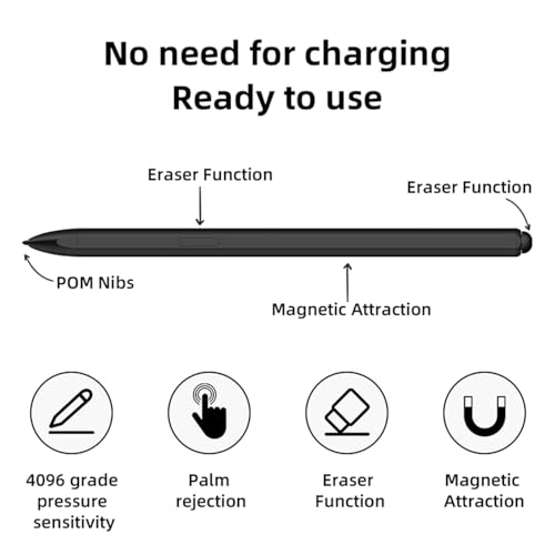 Image of HAOZEE EMR Stylus Compatible with Remarkable 2 Pen with Eraser