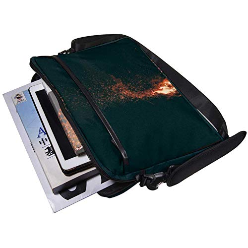 Bolso bandolera para portátil Bonfire con correa ajustable de 15,4 pulgadas 5