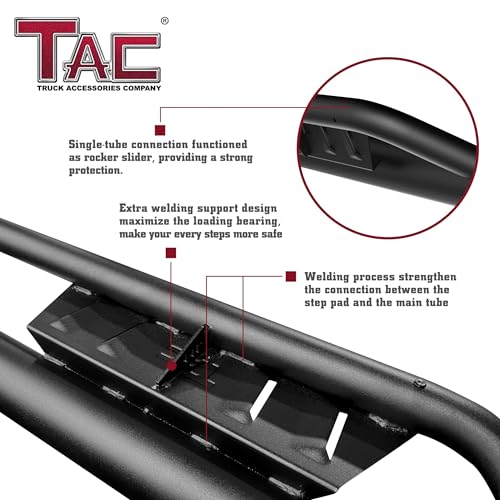 Estribos TAC compatibles Toyota Tacoma 2024-2026 miniatura 6