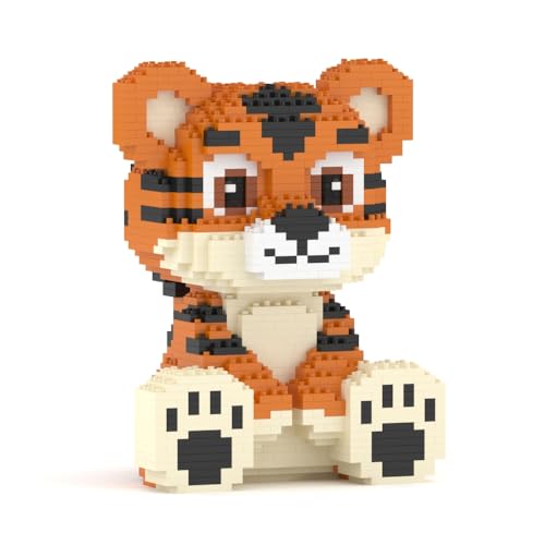 JEKCA Blocky Tiger 01S | 動物 プラスチック 積み木 | 対象年齢14歳以上 (B0F5BD9GN4) Amazon価格推移・価格追跡
