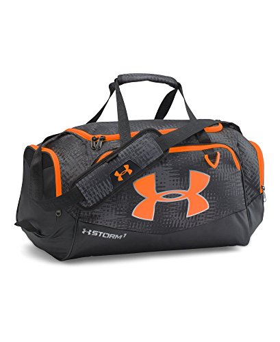 Under Armour Storm Undeniable II Duffle, Graphite (042)/Blaze Orange, One Size