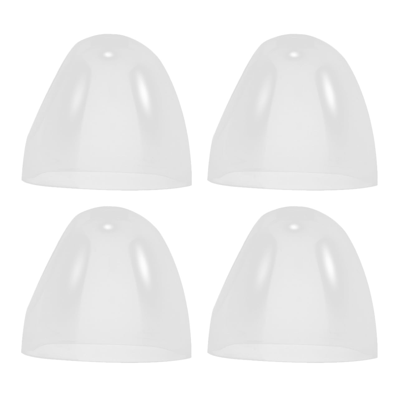 GALPADA Universal Wide Neck Baby Bottle Caps Replacement Parts Set of 4 Plastic Dome Lids for Baby Feeding Bottles Dustproof and Reusable