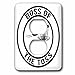 3dRose Boss of the Toss in a circle with disc golf basket and... - Light Switch Covers (lsp-382296-6)