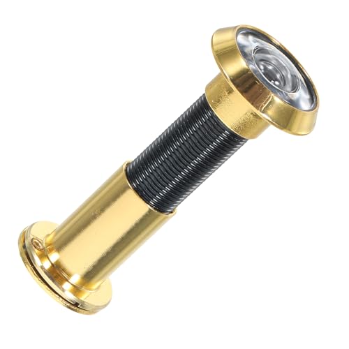 Toddmomy ステンレス製ドアビューアー 隠しプライバシーカバー付き 猫眼観察器 玄関用頑丈ドアスコープ 対応 防犯 ぞき穴防止で侵入対策