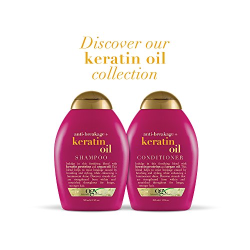 OGX Anti-Breakage Keratin Oil Shampoo, 13 Ounce - Image 3