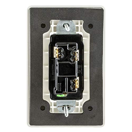 Hubbell Outdoor Waterproof Light Switch, 20 Amp (Gray) #TOP1
