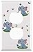 Baby Elephant Butterflies Outlet Cover - Single Outlet