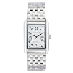 Silver Bracelet, White Dial