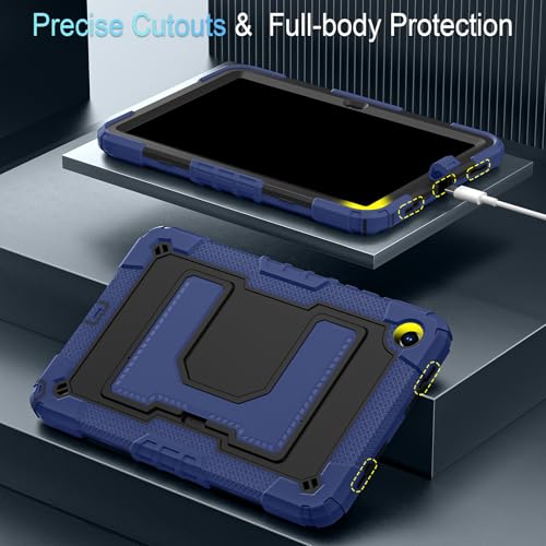 Image of for Galaxy Tab A11 Plus Case Samsung Tablet A11 /A9 Plus with Kickstand,Hybrid Shockproof Cover for Samsung Galaxy Tab A11+ /A9+ Cases 11 Inch,Navy Black