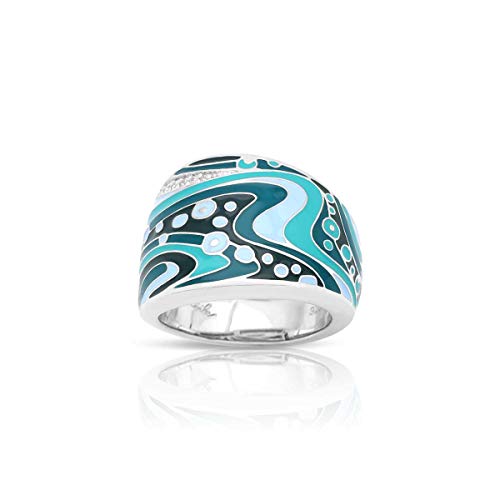 Bague Calypso Belle Étoile en argent massif pour femme