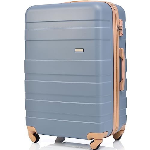 3pcs Lightweight Expandable ABS Hardshell Luggage Sets with TSA Lock - New Model Spinner Wheels Suitcase - Clearance Hardside Suitcase Sets2