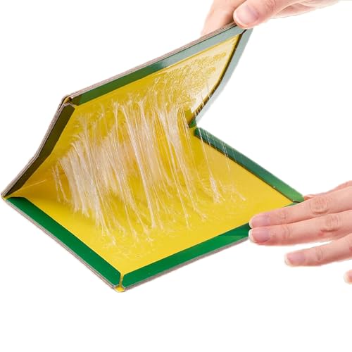 Image of 6 Pack Pest Trap Boards, Large Strong Sticky Pads for Multiple Pests, Glue Trap Pads for Indoor Outdoor Home Kitchen Garden
