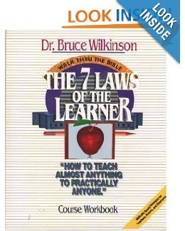 The 7 Laws of the Learner: "How to teach almost... B000ND3DCG Book Cover