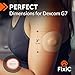 Fixic G7 Over Patches - 25 Pack - Premium Adhesive Patches Compatible with Dexcom G7 & Stelo CGMs - Waterproof Adhesive - Pre-Cut Back Paper - Long Fixation for Your Sensor! (Upgraded, Tan)