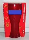 - Verre de collection / édition X-Mas / 2021 / rouge / édition limitée de Noël / Mc Donald's
