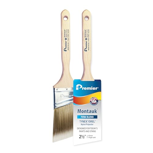 Premier Paint Roller & Z Pro 2.5 in. Brooklyn Short Angle Sash CT Poly ...