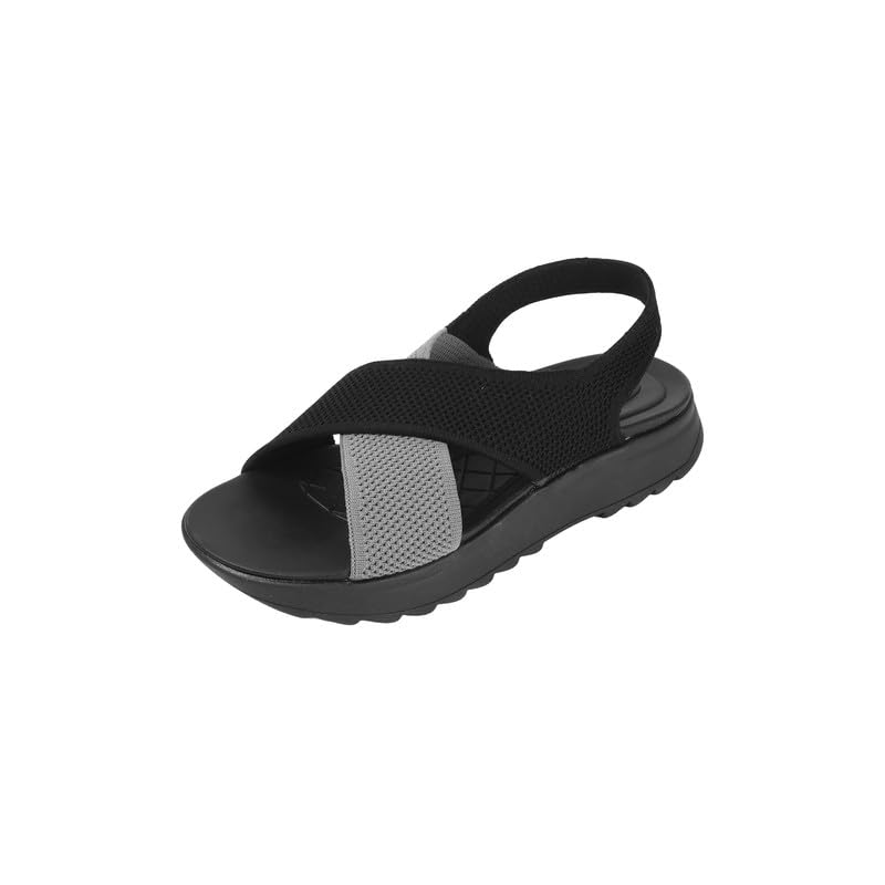 Image of Mochi Women's Breathable Mesh Crisscross Straps Sandal