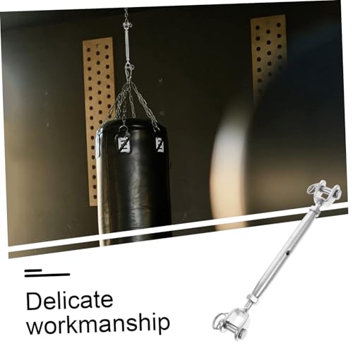 GANAZONO Tornillo Tensor de Cable de Cuerpo Cerrado de Acero Inoxidable para Cuerdas, Alta Resistencia para Rigging y Tensión de Cables, Acabado Pulido miniatura 5