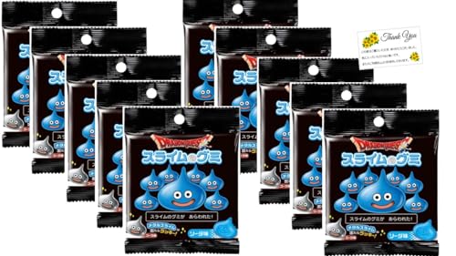 【関東限定／まとめ売り】スライムのグミ 35g×10袋 ソーダ味／♪スライムのグミがあらわれた！♪／ゲームキャラクター