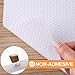 FLPMIX Shelf Liner for Kitchen Cabinets 10 inch Wide - Easy to Cut Drawer Mat - Waterproof Pantry Cabinet Liner for Shelves 10