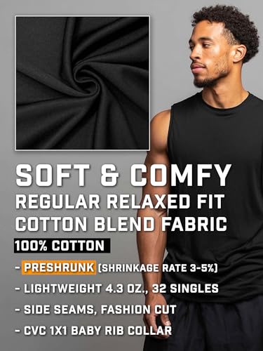 Gymish Lifestyle Gym Workout Tank for Men, Funny Lifting Muscle Tank Top3