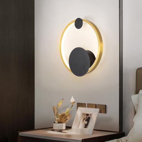 LED lámpara de pared decorativa para dormitorios y cocinas con iluminación interior suave