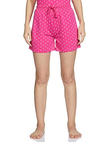Image of Amazon Brand - Symbol Women's Cotton Regular Fit T-Shirt and Shorts Night Suit (Night Wear | Co-ord Set | Lounge Wear Set) (Available in Plus Sizes)