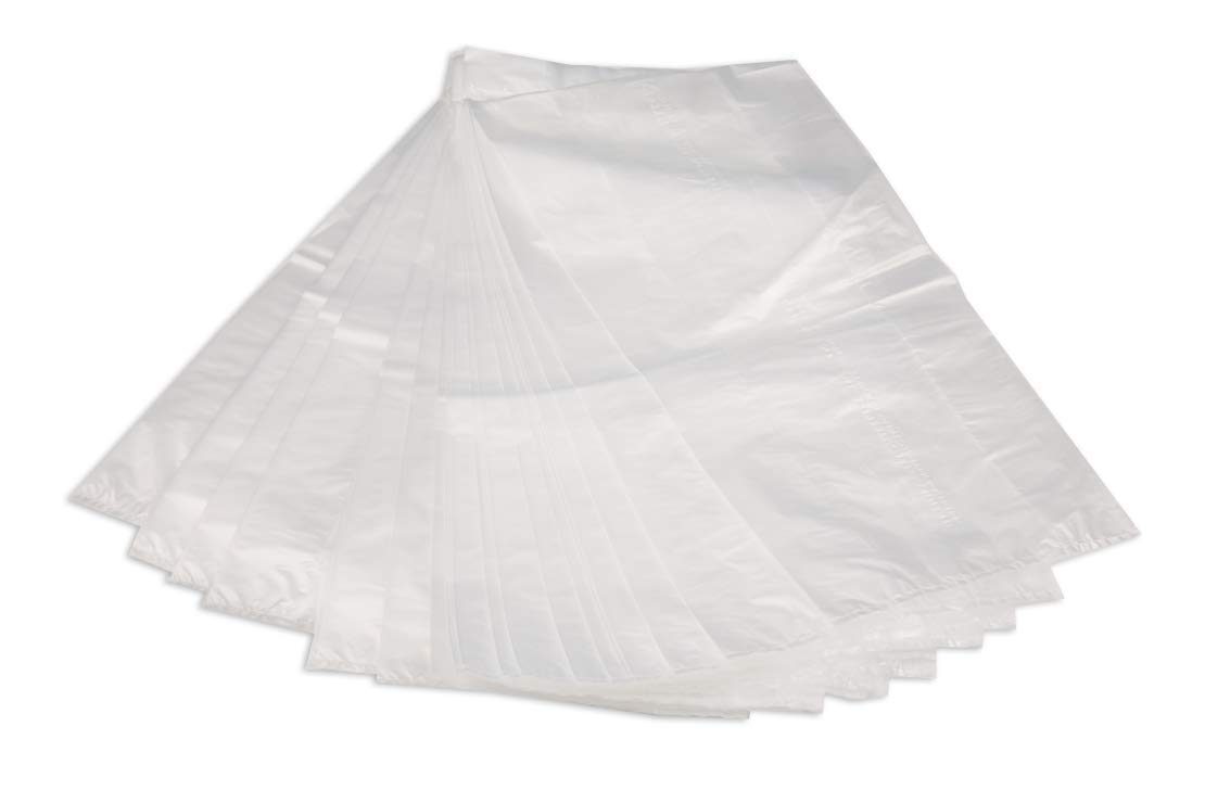 2000 Sacchetti Piatti In LDPE Trasparenti - 40x28 Cm - Spessore 19 My - Confezione Da 2000 Pezzi