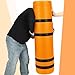 Arrowbash Unfilled Football Tackling Dummy 4 ft Sports Training Dummy Football Training Equipment with Handles for Youth College Drills Kickboxing Martial Basketball Practice, Unfilled (Orange)