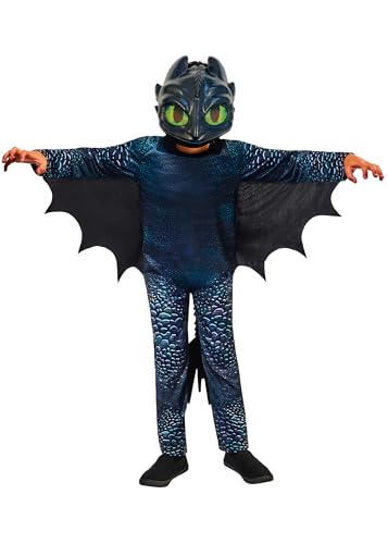 Disfraz infantil Toothless Cómo entrenar a tu dragón 7-8 años miniatura 5