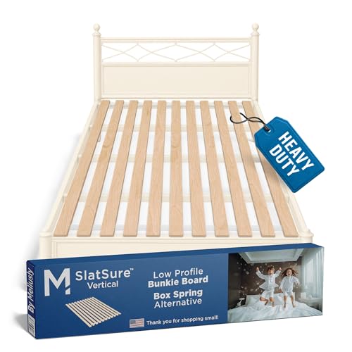 Meliusly SlatSure Queen Bunkie Board, Heavy Duty Support