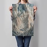 IDÉE CADEAU IDÉALE : Grâce à ses couleurs harmonieuses et son style décoratif, cette peinture sur canvas constitue un cadeau attentionné pour la famille, les amis ou les collègues. Parfaite pour les anniversaires, Noël, pendaisons de crémaillère ou autres occasions spéciales, elle s’intègre facilement dans différents styles de décoration intérieure.