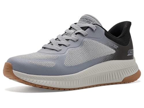 Skechers Herren Bobs Squad 4 Turnschuhe, Gray Multi Mesh, 42.5 EU – Ansicht 1