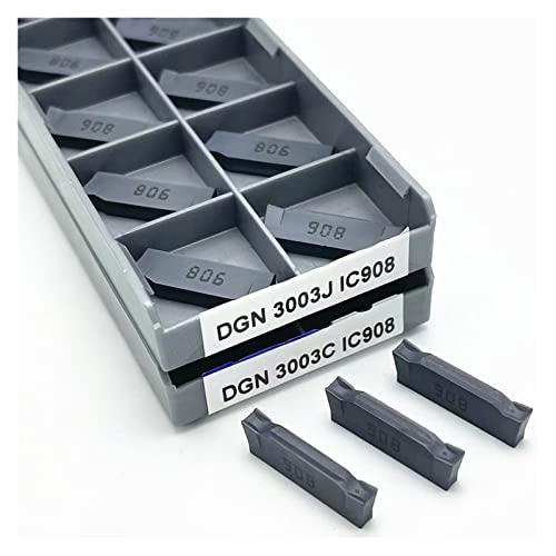 Herramienta de Ranurado DGN3003J IC908 para Torno CNC Carburo miniatura 4