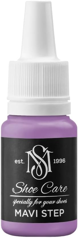 Nutritive Leather Spray - NCS S 3040-R50B Deep Amethyst - Deep Conditioning & Shoe Color Restoration for Smooth Leather by MAVI STEP - 1.70 fl oz / 50 ml