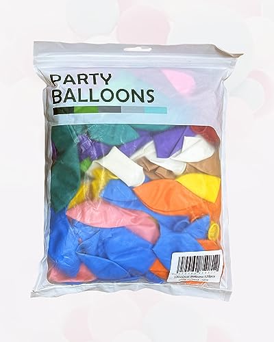 YALLOVE Palloncini in lattice colori assortiti